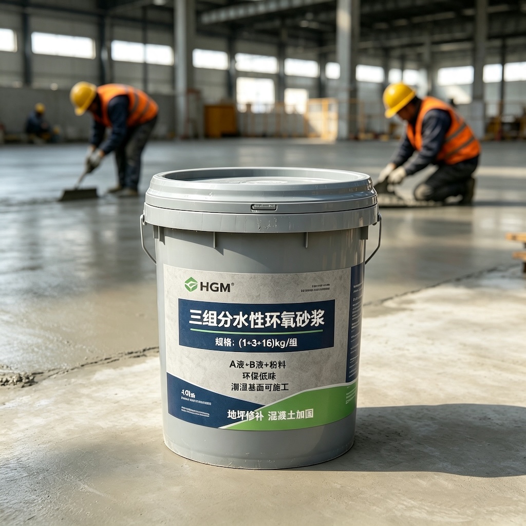 岑巩三组份水性环氧砂浆